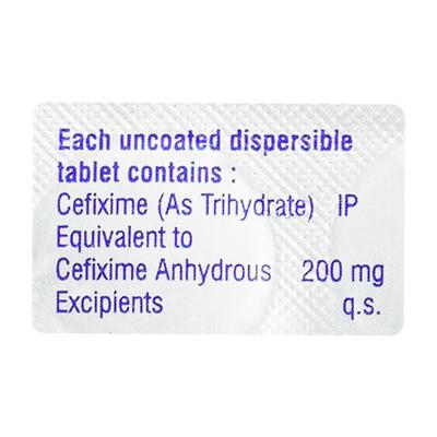 Trixon O 200mg Tablet 10'S - Bacterial Infections-Cep