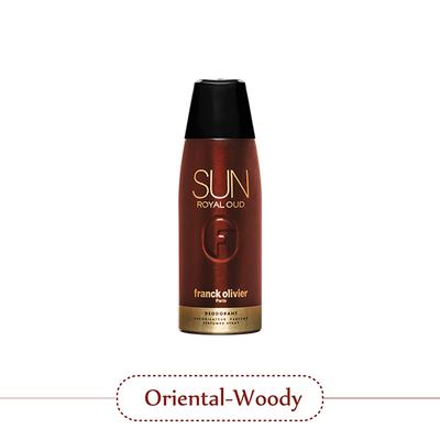 Franck Olivier Sun Royal Oud Deodorant Spray for Men 250 ml - Men Deodorants/Roll-Ons