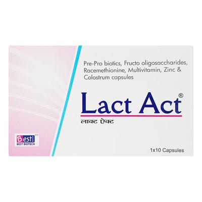 LACT ACT Capsule 10's - Supplements-Vam
