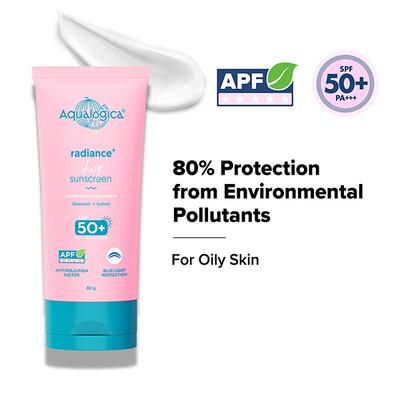 Aqualogica Radiance + Dewy Sunscreen With Watermelon & Niacinamide With SPF 50 & Pa +++ 80 gm - Body Sunscreen
