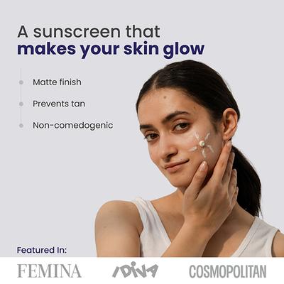 Reequil Ultra Matte Dry Touch Sunscreen Gel Spf 50 PA++++ 50 gm - Face Sunscreen