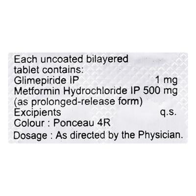 CILVORYL M 1/500mg Tablet 15's - Diabetes-Ant