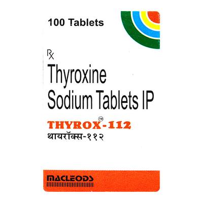 THYROX 112 Tablet 100's - Hypothyroidism