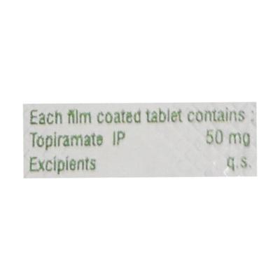 Tormap 50mg Tablet 10'S - Epilepsy/Convulsion-Ant