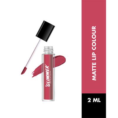 GLIMMER MATTE LIP COLOUR LOTUS PINK 2 ml - Lipsticks