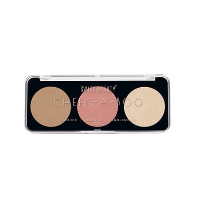 Swiss Beauty Blusher & Highligter Palette -01 8 gm - Blushes