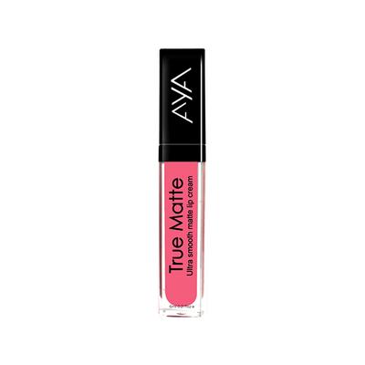 Aya True Matte Liquid Lipstick - Ultra Smooth Matte Lip Cream - 05 Pink 6 ml - Liquid Lipsticks