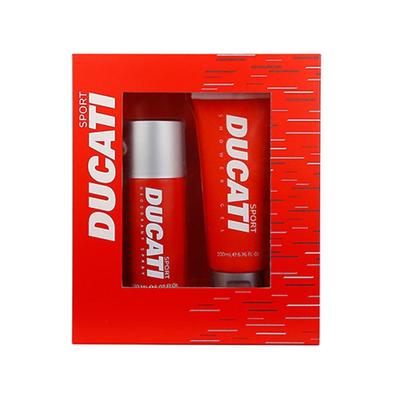 Ducati Sport Gift Set (Deodorant Spray 150ml + Shower Gel 200ml) 1's - Men Perfumes (Edt/Edp)