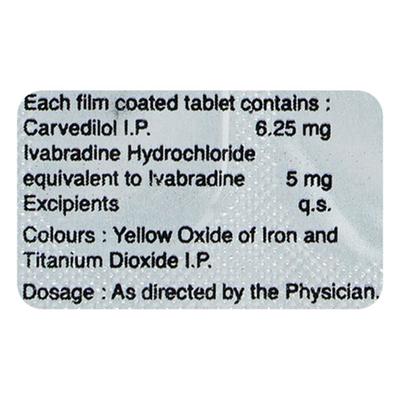 IVANODE C 6.25 Tablet 10's - Angina
