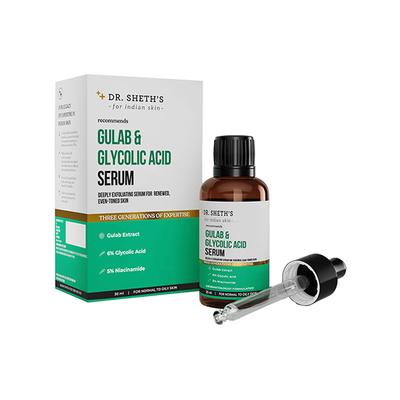 Dr. Sheth's Gulab & Glycolic Acid Serum 30 ml - Face Gels