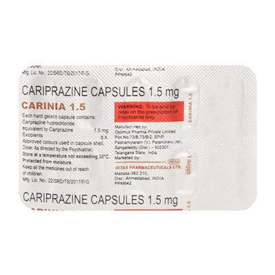 CARINIA 1.5 Capsule 10's - Schizophrenia-Aps