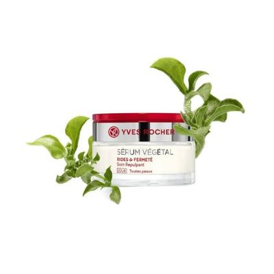 Yves Rocher Serum Vegetal Wrinkles & Firmness Plumping Day Care For All Skin Types 50 ml - Face Creams
