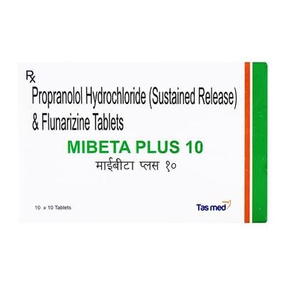 MIBETA PLUS 10mg Tablet 10's - Migraine