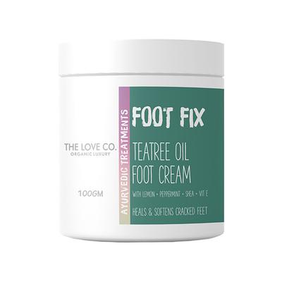 The Love Co. Foot Fix Tea Tree Oil Foot Cream 100 gm - Foot Care