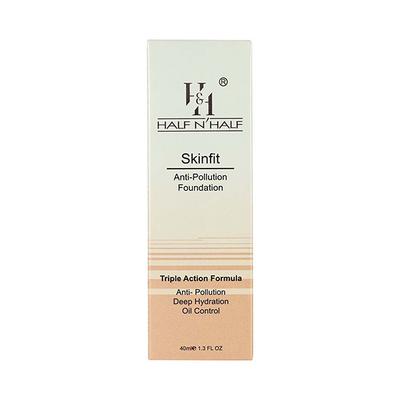 Half N Half Skin Fit Anti - Pollution, Deep Hydration & Oil Foundation, Classic Ivory 40 ml - Foundation