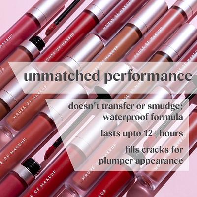 House Of Makeup Dawn To Dawn Super Stay Liquid Matte Lipstick - Ginger Snap 5 ml - Liquid Lipsticks
