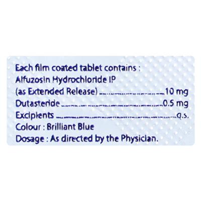 ALFUMAC D Tablet 10's - Bladder And Prostate Disorders-Dru