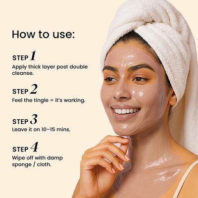 Bie - Beauty By Bie O2Wow!- Oxygenating & Firming Mask 50 gm - Masks & Peels
