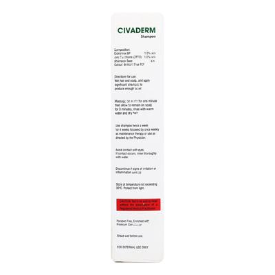 CIVADERM Shampoo 100ml - Fungal Infections-Taa