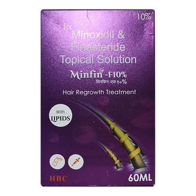 MINFIN F 10% Topical Solution 60ml - Hair Loss-Oth