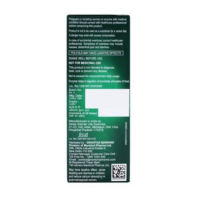 Overzyme Saunf Flavour Syrup 200ml - Digestion-Dig