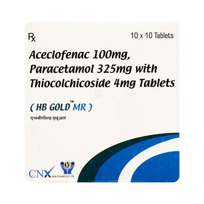 Hb Gold Mr Tablet 10's - Pain relief-Nsa