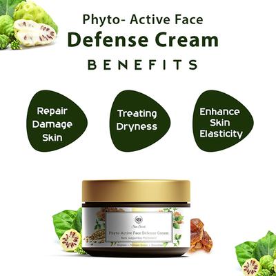 Seer Secrets Phyto - Active Face Defense Cream Noni Guggul - Soy Phytosterol 50 gm - Face Moisturizers