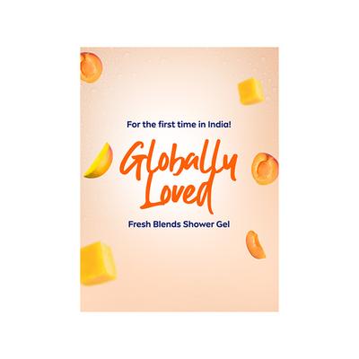 Nivea Bath Care Shower Fresh Blends Apricot 300 ml - Shower Gels & Body Wash