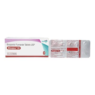 BISOJOY 10 Tablet 10's - Hypertension-Bet