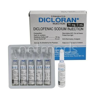 Dicloran Injection 3ml - Pain relief-Nsa