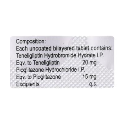 TENDIA P Tablet 15's - Diabetes-Ant