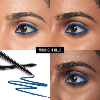 Lakme Eyeconic Kajal, Matte Waterproof, Smudgeproof Kajal that lasts 24 Hrs, Midnight Blue, 0.35 gm - Kajal & Kohls