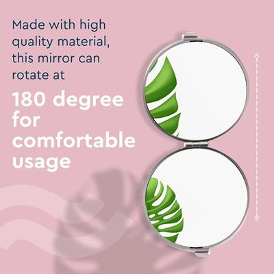 Gubb Dual Pocket Mirror With 5x Magnification 60 gm - Others