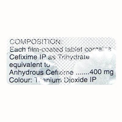 ZIFI 400 Tablet 10's - Bacterial Infections-Cep