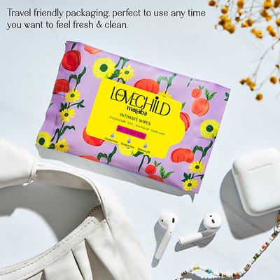 LoveChild Masaba pH I Love You Intimate Wipes 10's - Tissues & Wipes