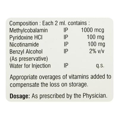 STAMINA B12 Injection 2ml - Supplements-Vam