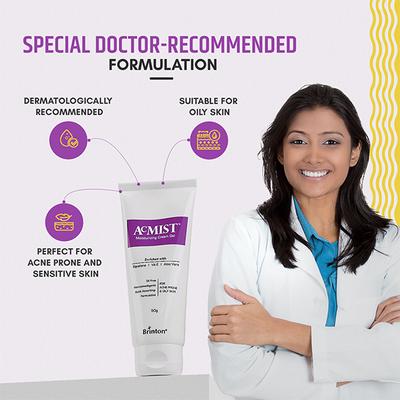 ACMIST MOISTURIZING CREAM Gel 50gm - Dry Skin-Emo