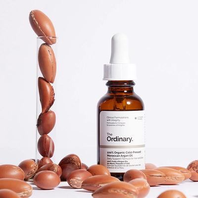 The Ordinary 100% Organic Cold-Pressed Moroccan Argan Oil 30 ml - Face Oils