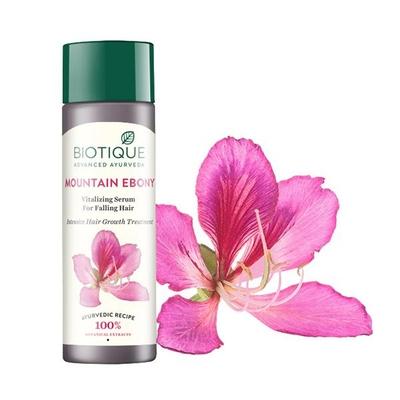 Biotique Mountain Ebony Anti Hair Fall Hair Serum 120ml - Hair Serums