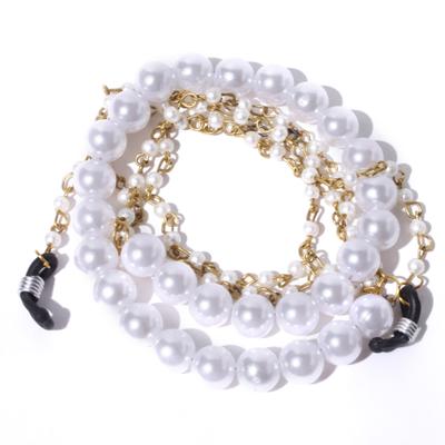 Modisch White Pearls Small Moti Chain Sunglasses Chain (JC-1409) 1's - Wearables Sunglasses