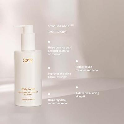 82E Body Lotion SPF 20 PA++ with Saffron and Ceramides 240 ml - Lotions & Creams