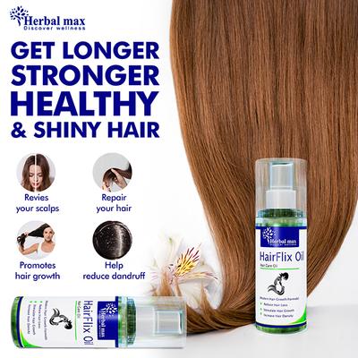 Herbal Max HairFlix Hair Care Oil 100 ml - Hair Oils