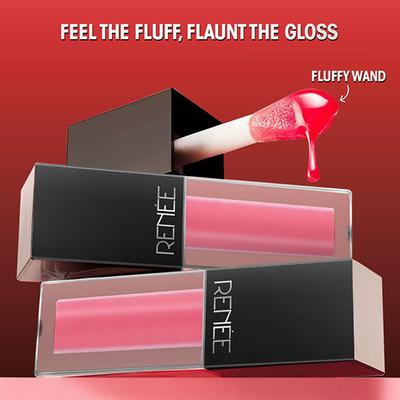 Renee Hot Sauce Plumping Lip Gloss - Pink Chilli 3 ml - Lip Glosses