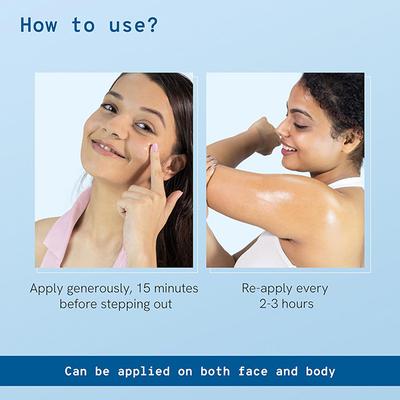 Be Bodywise Sunscreen Gel with SPF 50 100 ml - Face Sunscreen