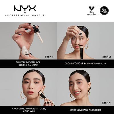 Nyx Professional Makeup Total Control Pro Drop Foundation - Buff 13 ml - Foundation
