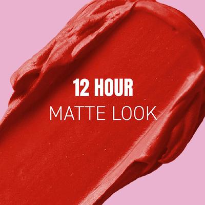 Elle 18 Colour Pop Matte Lipstick, R34, Selfie Red 4.3gm - Lipsticks