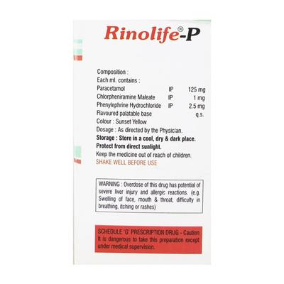 RINOLIFE P Drops 15ml - Cough And Cold-Cou
