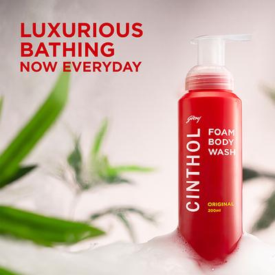 Cinthol Original Foam Body Wash 200 ml - Shower Gels & Body Wash