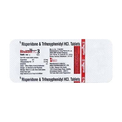 RISKON PLUS 3 Tablet 10's - Schizophrenia-Aps