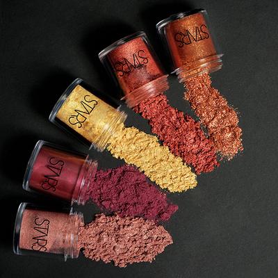 Star's Cosmetics Eyeshadow Pigment Loose Powder (Maroon) 4gm - Under Eye Creams & Serums